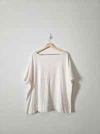 La Miel Oversized Gauze Top (M)