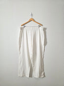 NEW White Gauze Pants (1X)