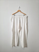 NEW White Gauze Pants (1X)