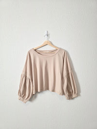 Mod Ref Puff Sleeve Top (M)