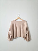 Mod Ref Puff Sleeve Top (M)