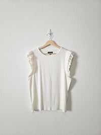 J.Crew Ribbed Crew Top (XXL)