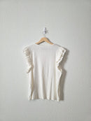 J.Crew Ribbed Crew Top (XXL)