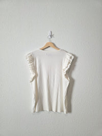 J.Crew Ribbed Crew Top (XXL)