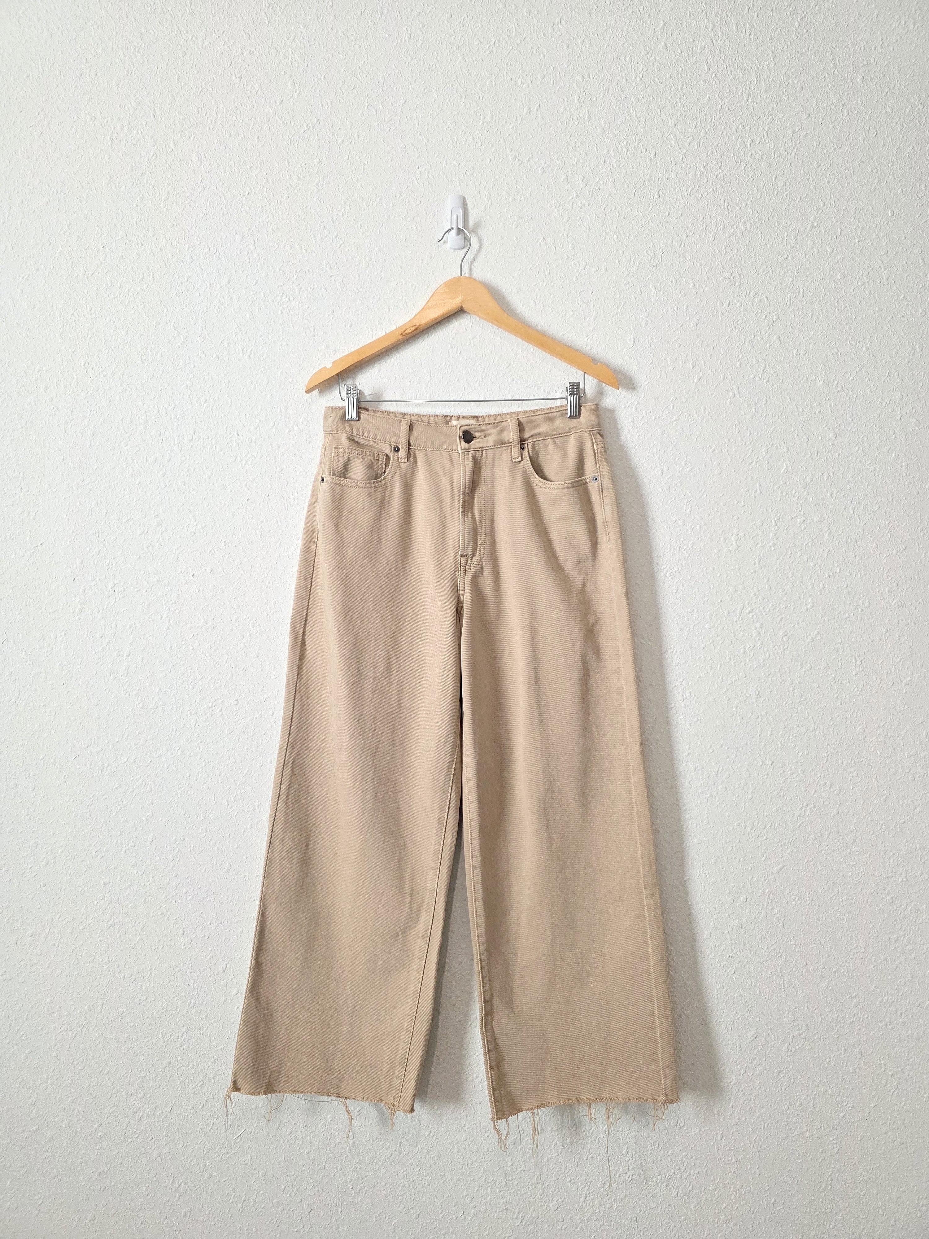 Altar'd State Neutral Wide Leg Jeans (27)
