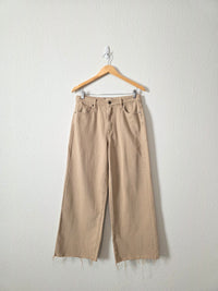 Altar'd State Neutral Wide Leg Jeans (27)