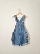 Relaxed Denim Shortalls (M)