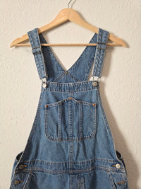 Relaxed Denim Shortalls (M)