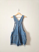 Relaxed Denim Shortalls (M)