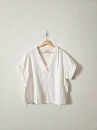 Cotton Gauze Oversized Top (M)