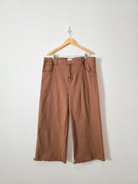 Rust Wide Leg Jeans (3X)