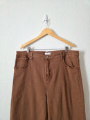 Rust Wide Leg Jeans (3X)