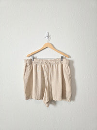 Gap Linen Blend Easy Shorts (XL)