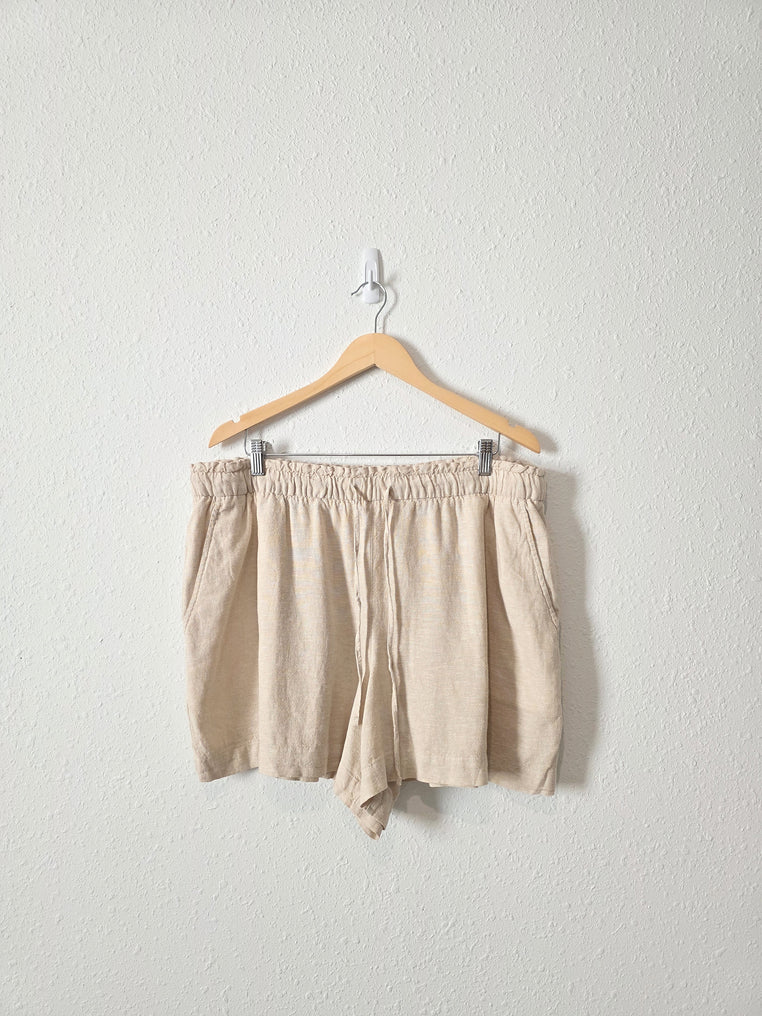 Gap Linen Blend Easy Shorts (XL)