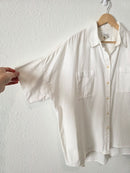 Madewell Oversized Cotton Button Up (L)