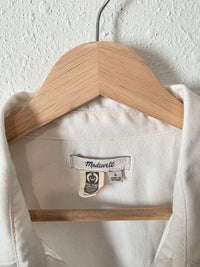 Madewell Oversized Cotton Button Up (L)