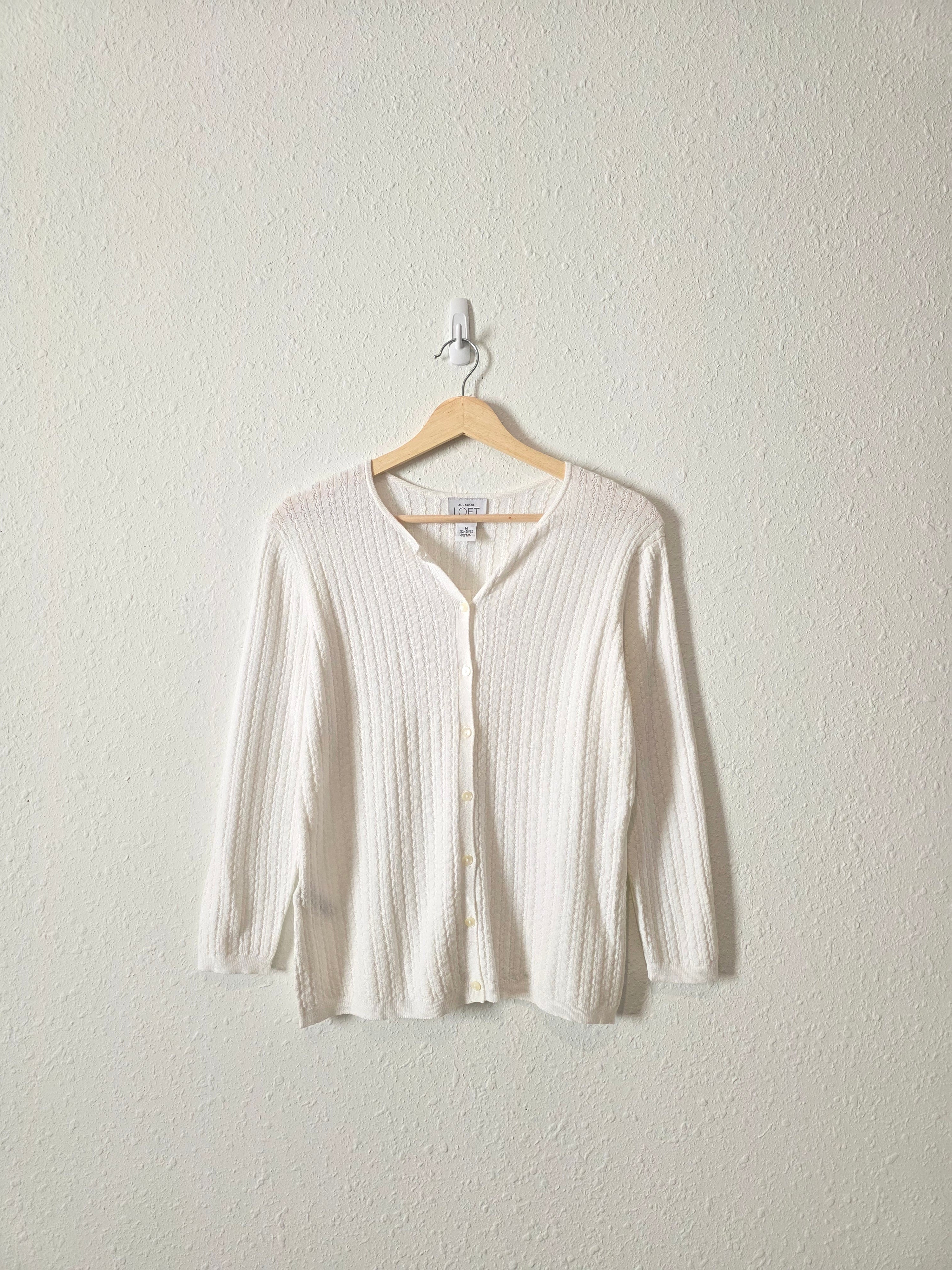 NEW Vintage Loft Cable Knit Sweater (M)