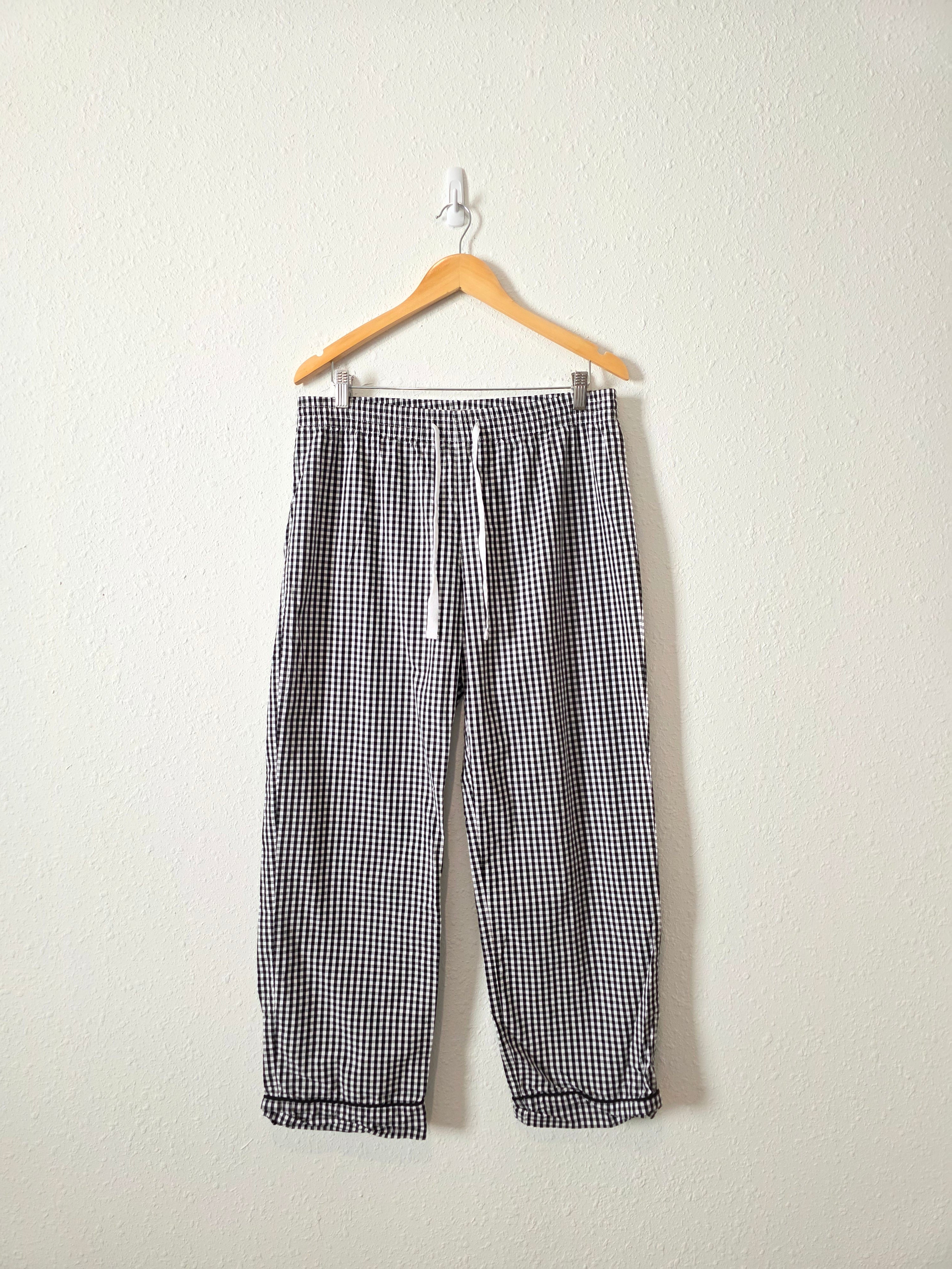 Gap Gingham Straight Pants (M)