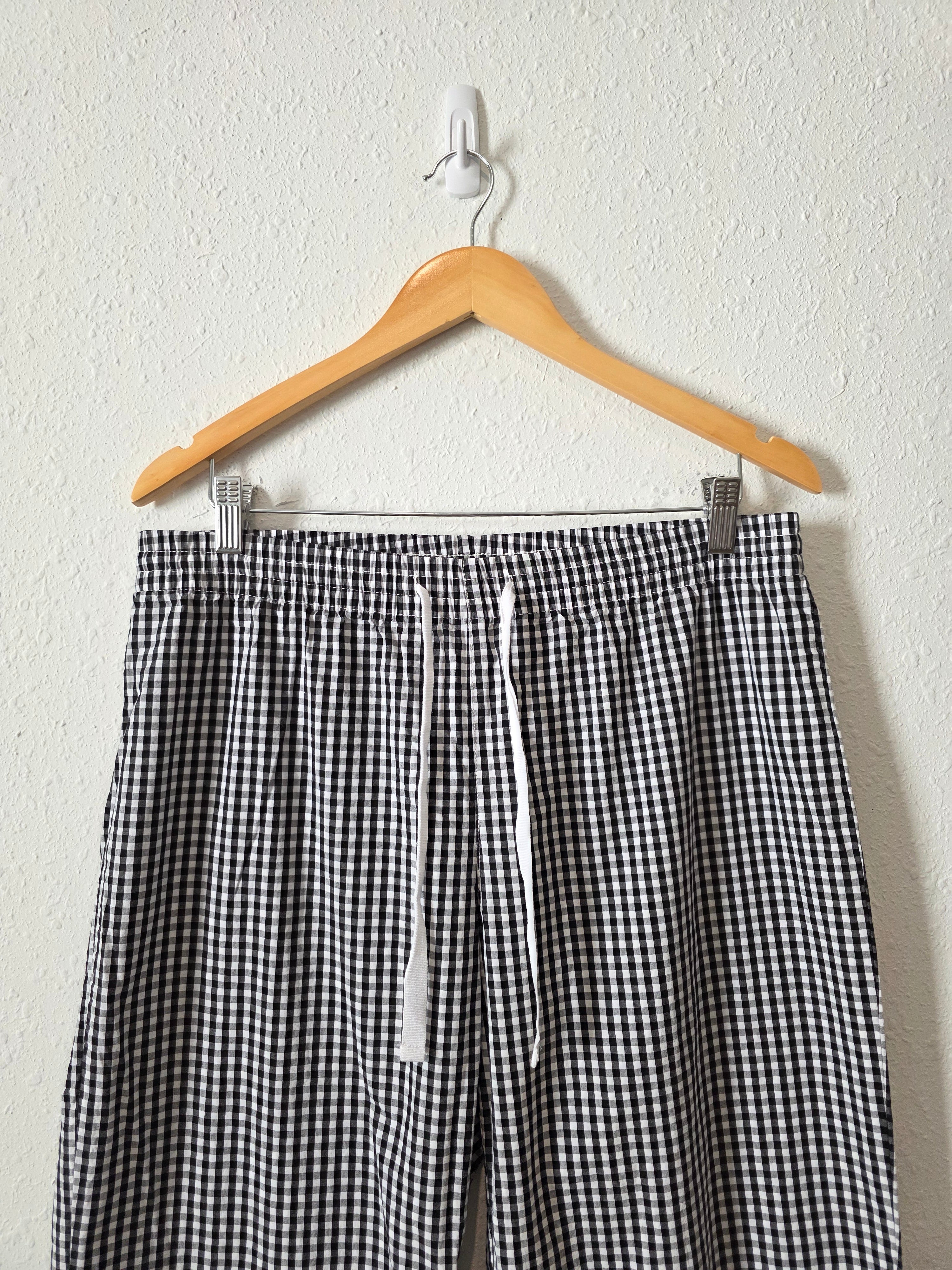 Gap Gingham Straight Pants (M)