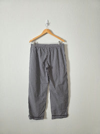 Gap Gingham Straight Pants (M)