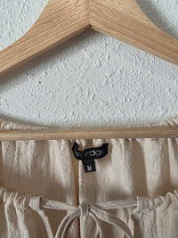 Cream Cotton Blouse (M)
