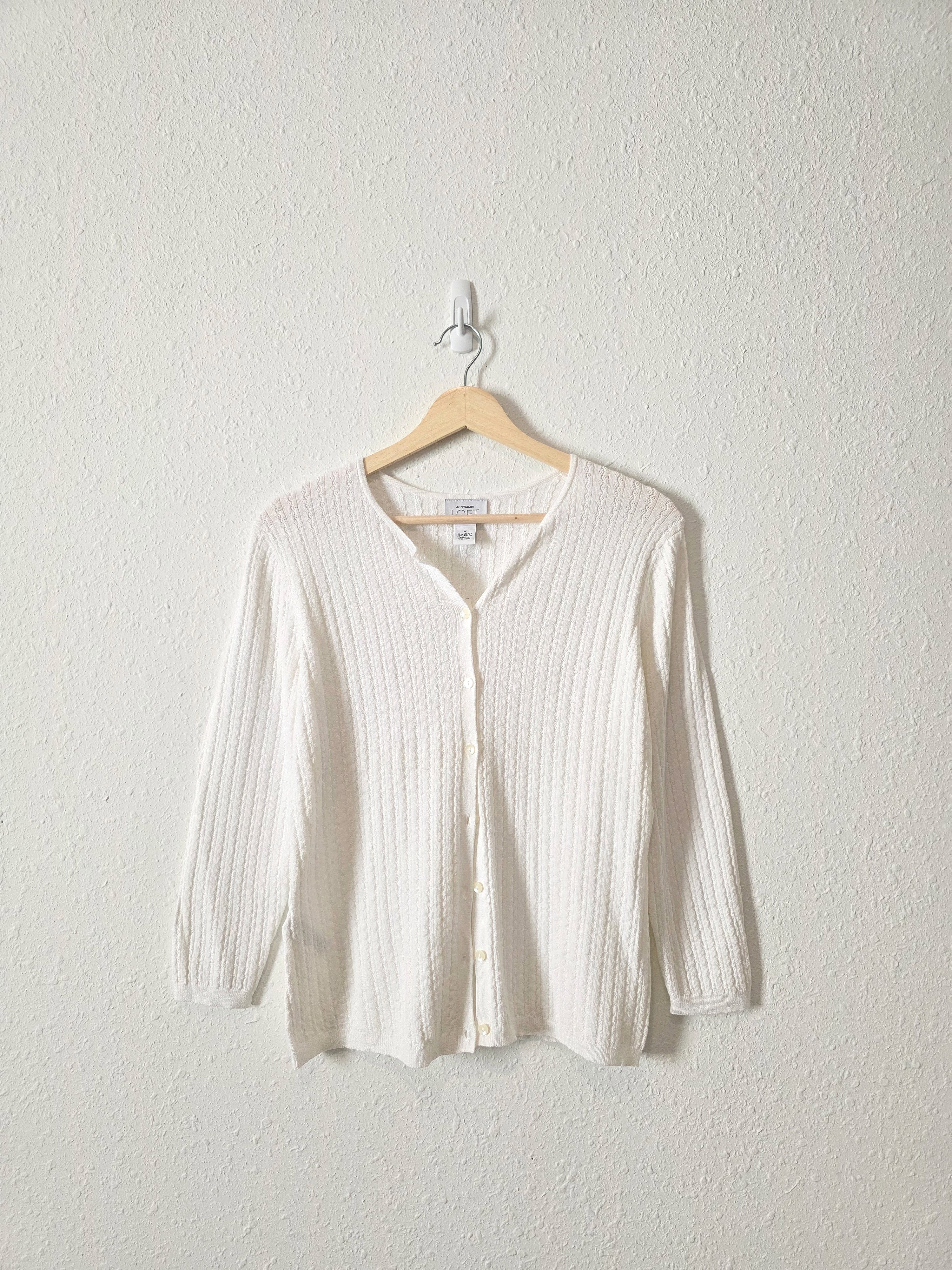 NEW Vintage Loft Cable Knit Sweater (M)