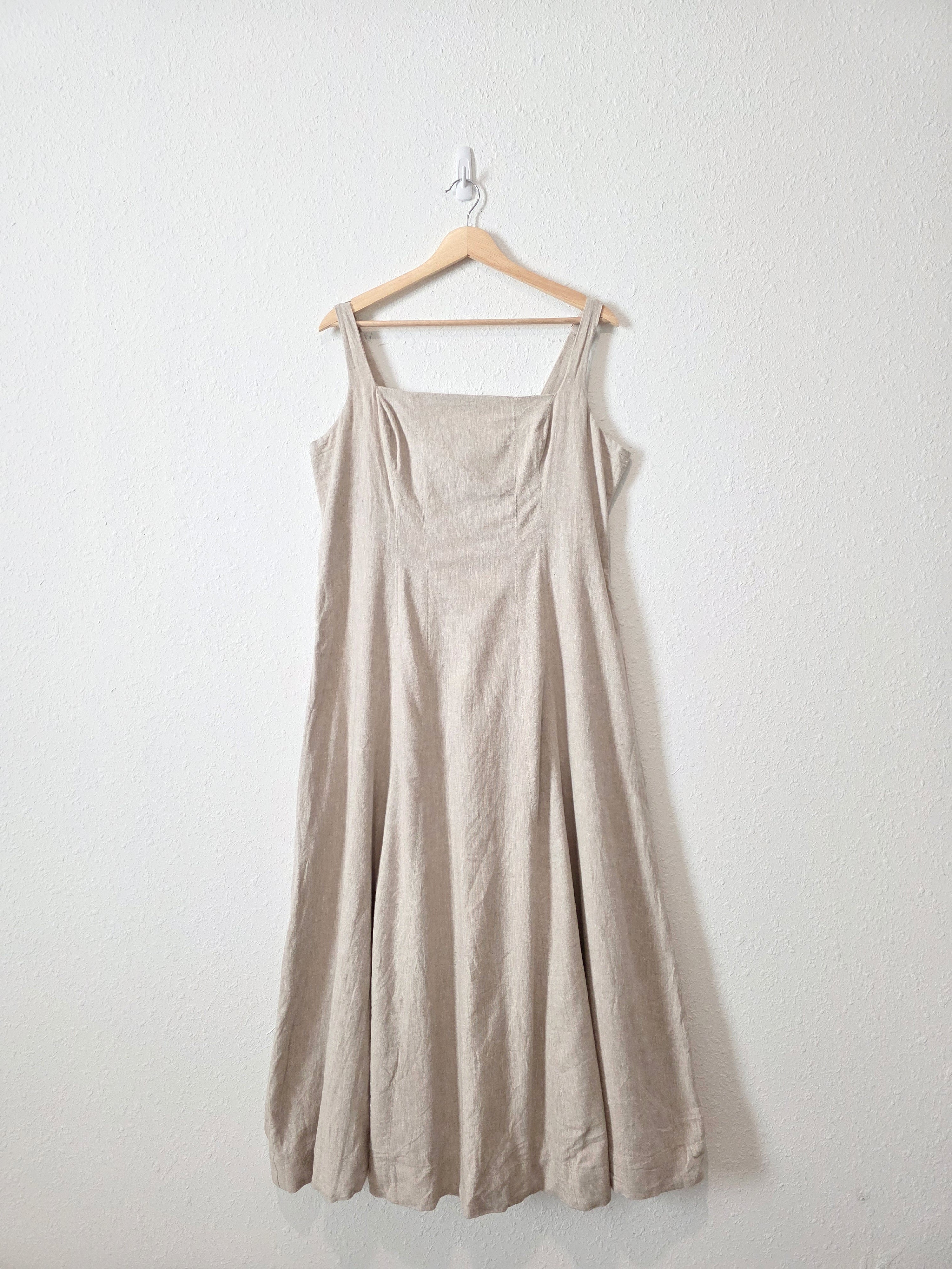 Abercrombie Linen Blend Maxi Dress (XLT)