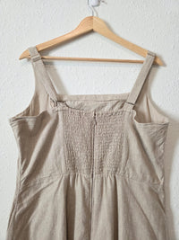 Abercrombie Linen Blend Maxi Dress (XLT)