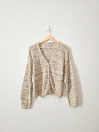 Vintage Cotton Knit Sweater (S)