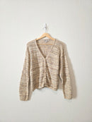 Vintage Cotton Knit Sweater (S)