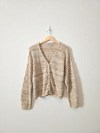Vintage Cotton Knit Sweater (S)