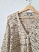 Vintage Cotton Knit Sweater (S)