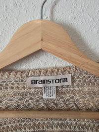 Vintage Cotton Knit Sweater (S)