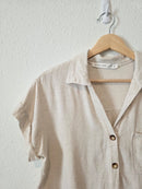 Altar'd State Linen Blend Top (M)