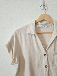 Altar'd State Linen Blend Top (M)