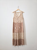 Floral Wide Leg Jumpsuit (L)