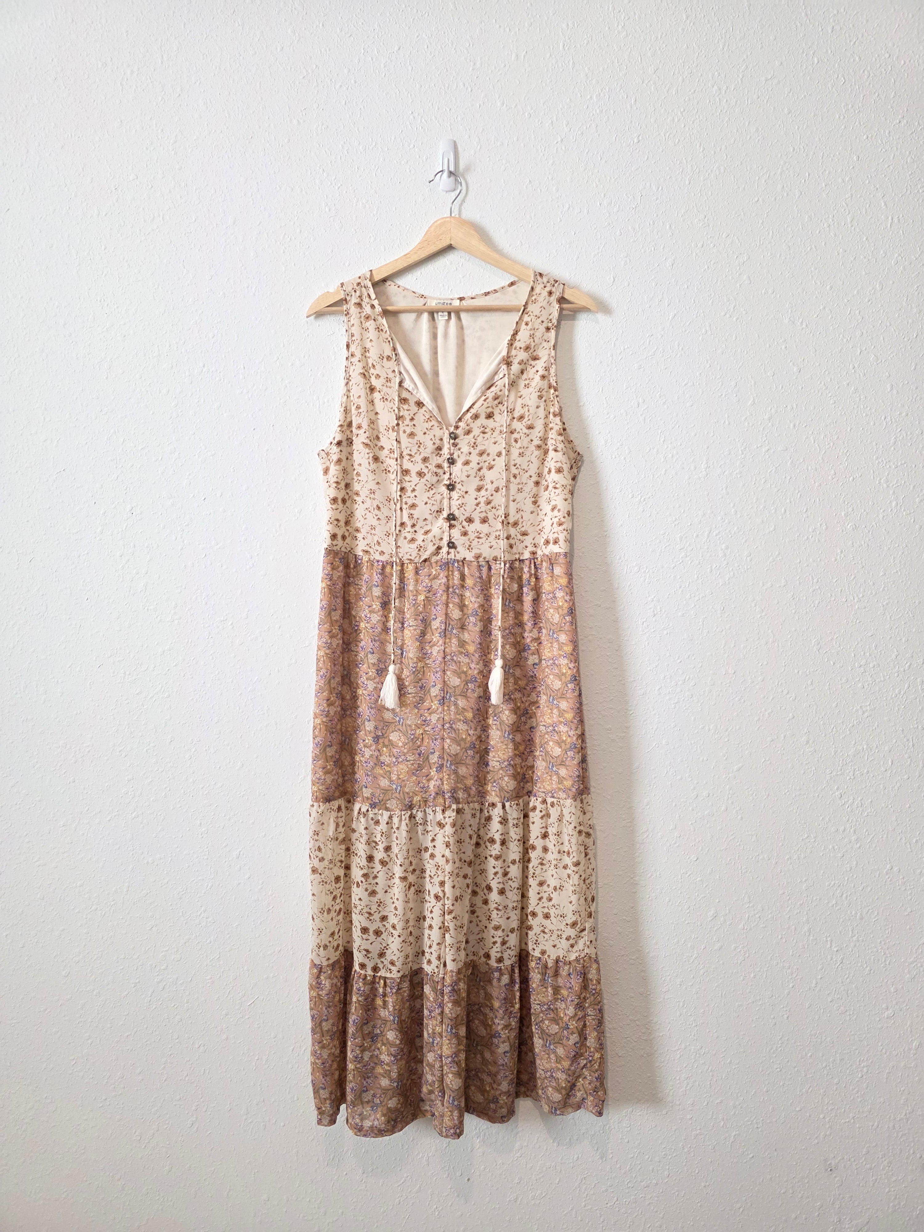 Floral Wide Leg Jumpsuit (L)