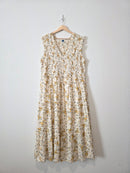 Floral Smocked Midi Dress (2X)