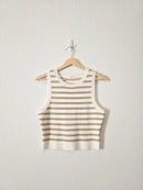 Gentle Fawn Striped Tank (M)