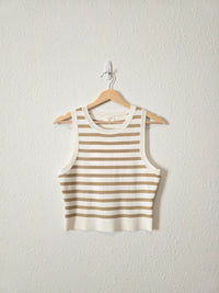 Gentle Fawn Striped Tank (M)