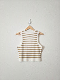 Gentle Fawn Striped Tank (M)