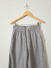 Abercrombie Striped Wide Leg Pants (S)