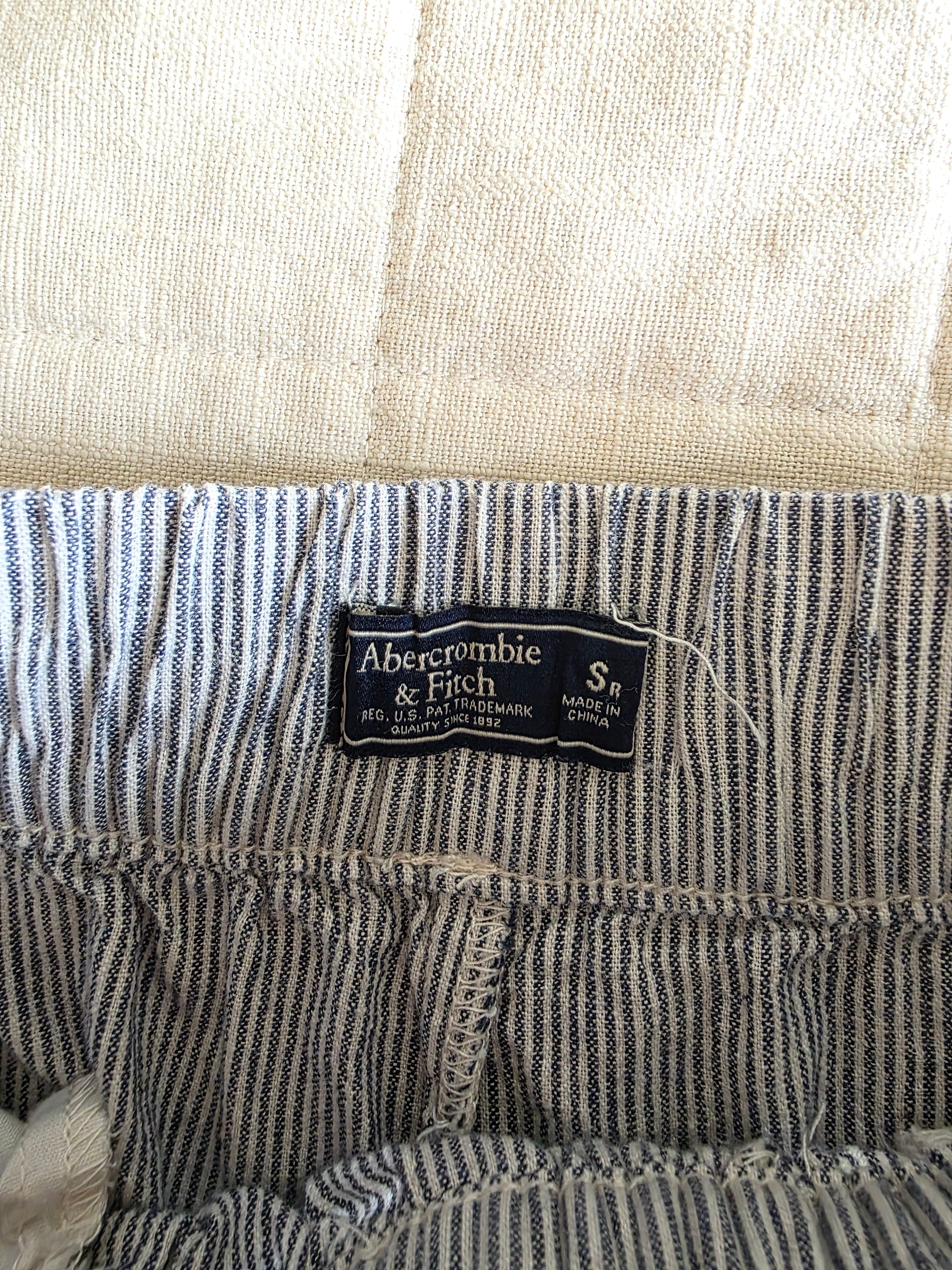 Abercrombie Striped Wide Leg Pants (S)