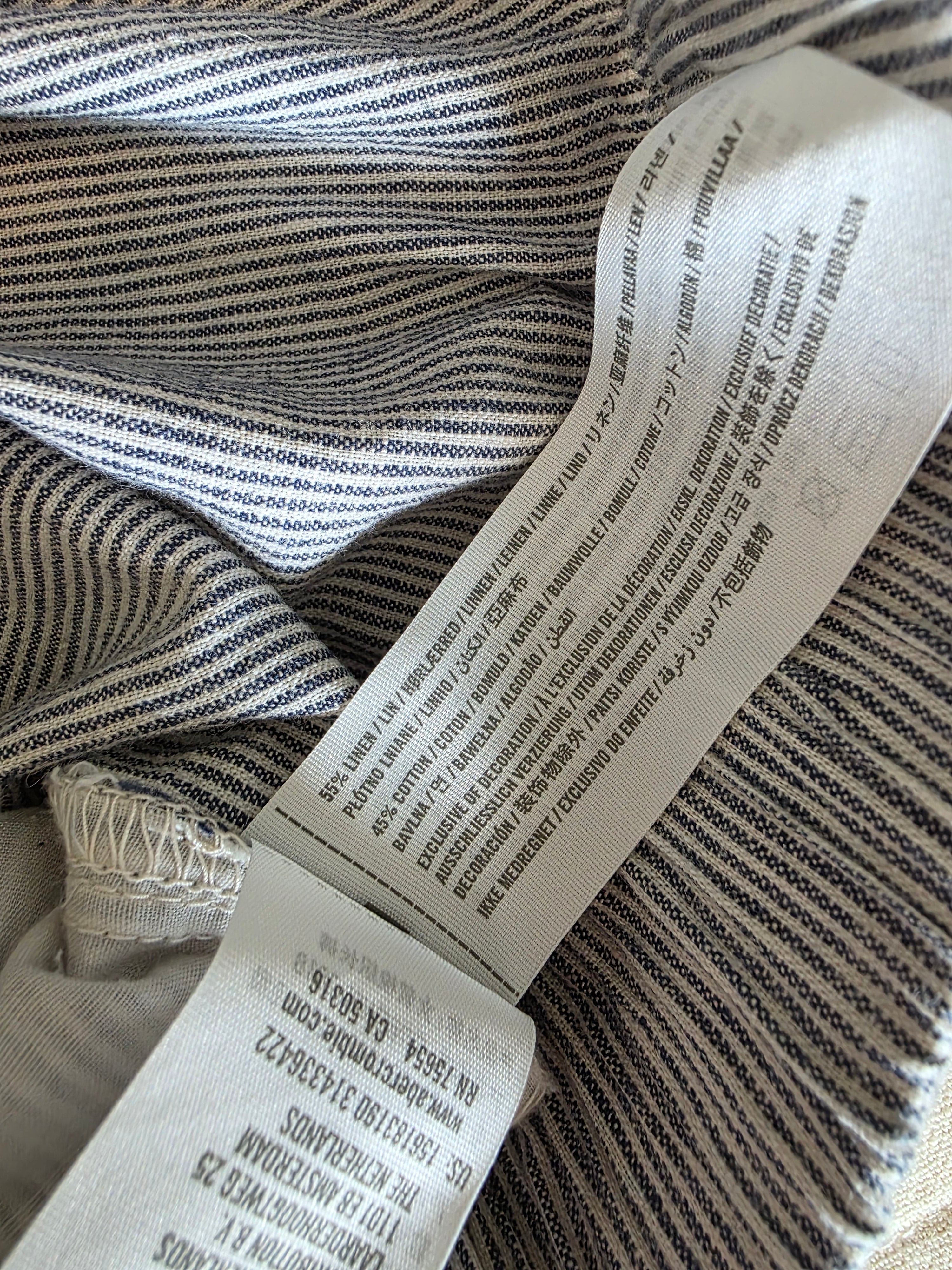 Abercrombie Striped Wide Leg Pants (S)