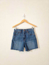 Madewell High Rise Denim Shorts (27)