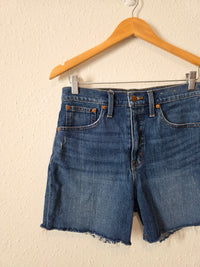 Madewell High Rise Denim Shorts (27)