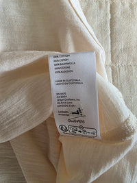 Anthropologie Cream Crop Tank (L)