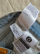 Levi's Light Wash Denim Shorts (27)