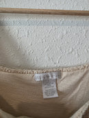 Crochet Knit Cotton Tank (L)