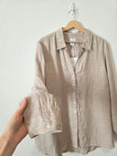 NEW 100% Linen Button Up (2X)